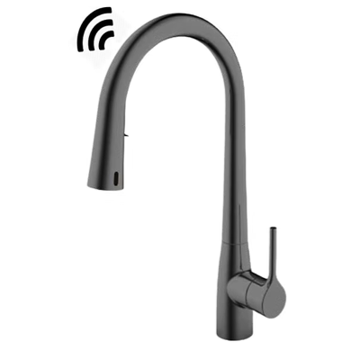 RIGEL W2-R-MXK1400028PBB SENSOR Kitchen Faucet Mixer Tap GUN METAL